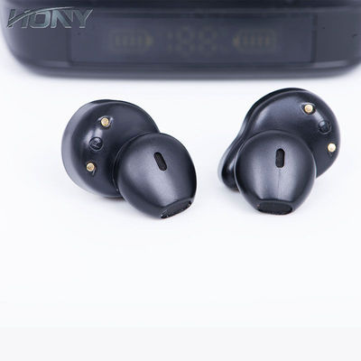 Bluetooth 5,0 drahtloses Earbuds mit drahtlosen Aufladungswasserdichten TWS Stereokopfhörern des fall-IPX4
