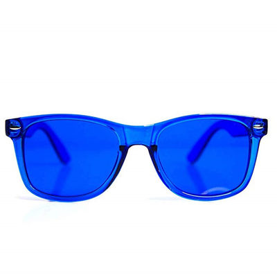 ultraviolette Strahlung der 1.7mm starke Farbtherapie-Sonnenbrille-UV400
