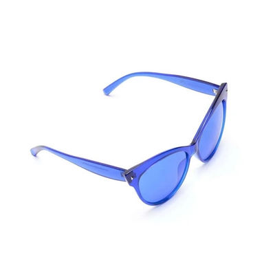 Die Farbtherapie-Gläser, die in 10 verschiedenen Farben elegant sind, färben abgetönte Sonnenbrille