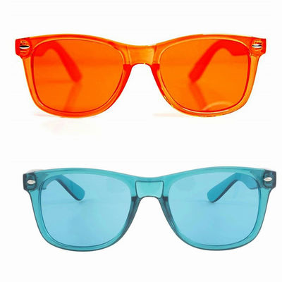 Polarisierte Sonnenbrille für Schutz-Farbtherapie-Gläser der Mann-Frauen-klassische Weinlese-quadratische Sonnenbrille-UV400