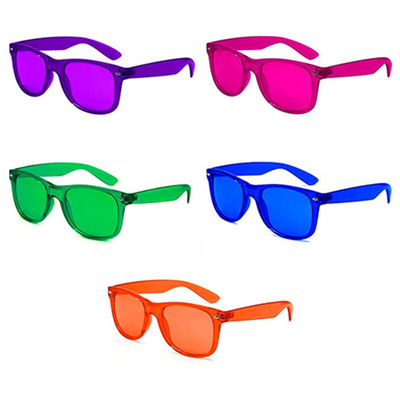 Lichttherapie-Gläser färbt Partei-Bevorzugungs-Versorgungs-Unisexsonnenbrille, Gläser sich zu entspannen