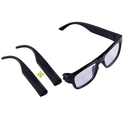 Videokamera-Brillen 64GB 5MP CMOS Sensor-75mins für Hauptgeschäft