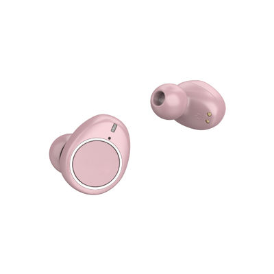 Aktiver Kopfhörer 43mAh Geräusch-Annullierungs-Mini Pink Bluetooths TWS